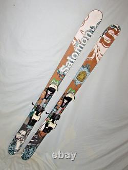 Salomon GEISHA women's skis 164cm with Diamir EAGLE Alpine Touring AT bindings