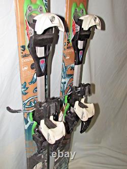 Salomon GEISHA women's skis 164cm with Diamir EAGLE Alpine Touring AT bindings