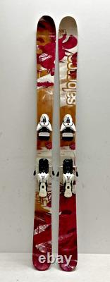 Salomon Geisha 153cm 124-95-115 Rocker Twin-Tip Skis Salomon STH 12 Bindings