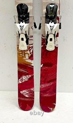 Salomon Geisha 153cm 124-95-115 Rocker Twin-Tip Skis Salomon STH 12 Bindings