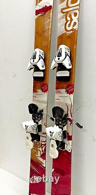 Salomon Geisha 153cm 124-95-115 Rocker Twin-Tip Skis Salomon STH 12 Bindings