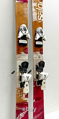 Salomon Geisha 153cm 124-95-115 Rocker Twin-Tip Skis Salomon STH 12 Bindings