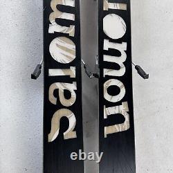 Salomon Geisha Skis 174 CM 128-99-218 With Salomon Z14 bindings Rocker Woodcore
