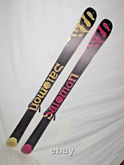 Salomon LADY all mountain skis with Rocker 161cm with LOOK Exclusive ski bindings