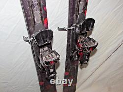 Salomon LAVA women's all mountain skis 151m with Salomon L10 adjustable bindings