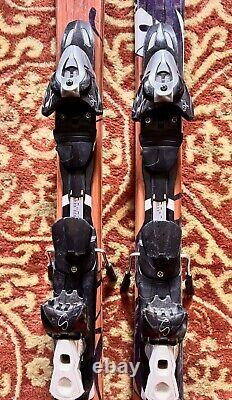 Salomon Origins Topaz Skis Size 160cm With Salomon Z10 Adjustable Bindings