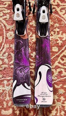 Salomon Origins Topaz Skis Size 160cm With Salomon Z10 Adjustable Bindings