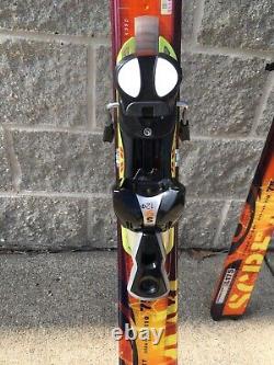 Salomon SCREAM 10 P HOT 175cm Spaceframe Skis with S912Ti Adjustable Bindings