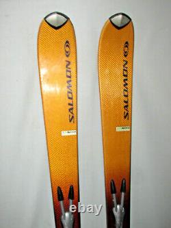 Salomon SCREAM 10 all mtn skis 180cm with Salomon s912 PILOT adjustable bindings