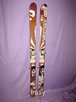 Salomon SHOGUN all mountain freeride skis 182cm with Marker Griffon 12 bindings