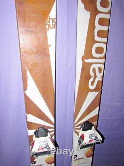 Salomon SHOGUN all mountain freeride skis 182cm with Marker Griffon 12 bindings