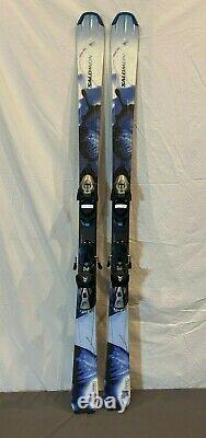 Salomon Siam 55 154cm 116-70-104 r=12.1m Skis withSalomon C609 Adjustable Bindings