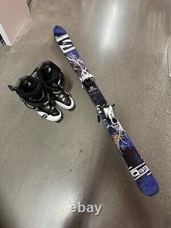 Salomon Skis, Boots, & Bindings Set Skiing Ready