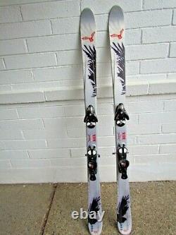 Salomon Spaceframe Ten Eighty 161cm Twin Tip Skis with Salomon S210 TI Bindings