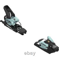 Salomon Strive 12 Gripwalk All-Mountain Ski Bindings, Bleached Aqua/Gold, 90mm M