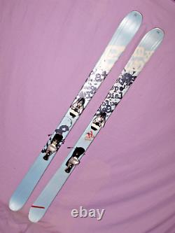 Salomon Teneighty 1080 GUN twin tip skis 174cm with Salomon Z12 Light bindings