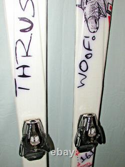 Salomon Teneighty 1080 THRUSTER twin tip skis 161cm with Salomon Z12 si bindings