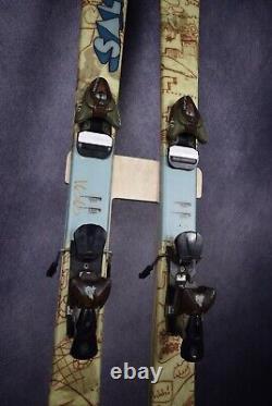 Salomon Teneighty Foil Twintip Skis Size 166 CM With Salomon Bindings