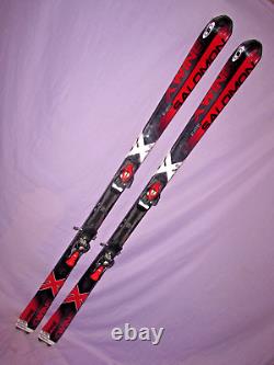 Salomon X-Wing FIRE all mountain skis 178cm with Salomon 610 bindings on risers