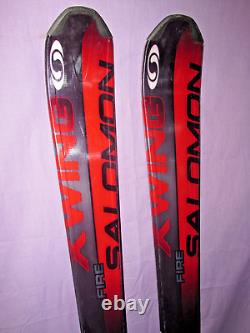 Salomon X-Wing FIRE all mountain skis 178cm with Salomon 610 bindings on risers