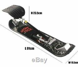 Snow Skate Board Aluminum Folding Ski Outdoor Portable Sleds All Mountain Tube