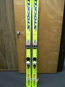 Stockli Laser AX Skis 175cm with Marker Race Xcell 12 Bindings Skied Five Runs