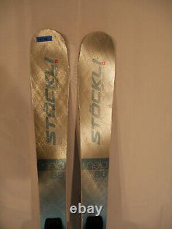 Stockli Nela 88 Alpine Downhill All Mountain Women's Demo Skis 152cm