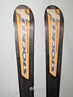 Stockli Stormrider Pit Pro skis 164cm with Marker Speedpoint adjustable bindings