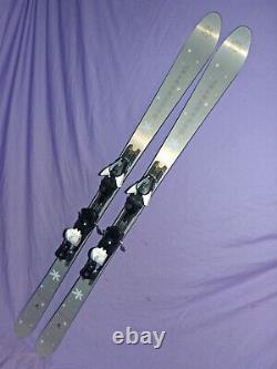 Super Rare! LACROIX COURCHEVEL 160cm Skis Integrated Salomon Z12 Bindings FRANCE