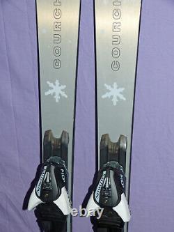 Super Rare! LACROIX COURCHEVEL 160cm Skis Integrated Salomon Z12 Bindings FRANCE