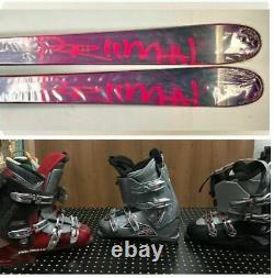 Twin Tip Intermediate Ski Package Add Boots 5-13+ 155,165Cm NewithUsed PKG