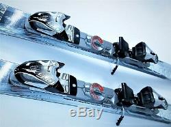 Twin Tip, PRIMAL Blue, 155cm Skis NewAll Mountain &Carving with used Bindings