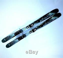 Twin Tip PRIMAL Blue 160cm Skis New All Mountain & Carving with Used Binding