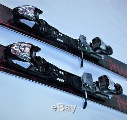 Twin Tip PRIMAL Red 145cm Skis New All Mountain & Carving with used Bindings
