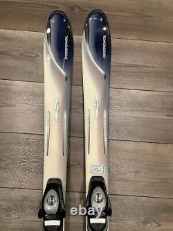 USED 1 Day Rossignol Sapphire Dual Tec Vas 140 All Mountain Skis Immaculate