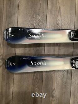 USED 1 Day Rossignol Sapphire Dual Tec Vas 140 All Mountain Skis Immaculate