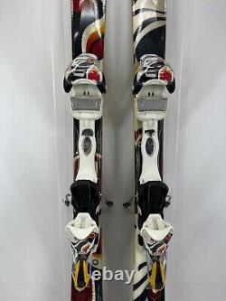 USED 149cm K2 Burnin' Luv Women's All Mountain Carving Ski with Marker 11 Bindings