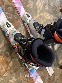 VOLKL 130cm Skis 6.5 Menace 3 Boots Chica All-Mountain Jr Girls MARKER Bindings