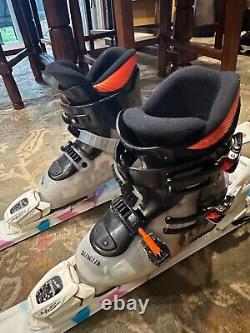 VOLKL 130cm Skis 6.5 Menace 3 Boots Chica All-Mountain Jr Girls MARKER Bindings