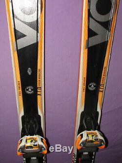 VOLKL RTM 81all mountain skis 171cm with Marker WideRide 12 adjustable bindings