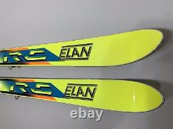 Vintage 1990's Elan RC Comprex Racing SC 35 Downhill Race Skis 190cm, 90's Neon