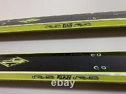 Vintage 1990's Elan RC Comprex Racing SC 35 Downhill Race Skis 190cm, 90's Neon