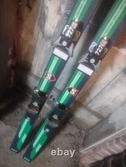 Vintage Hexcel Mirage Skis with Salomon 727 Bindings