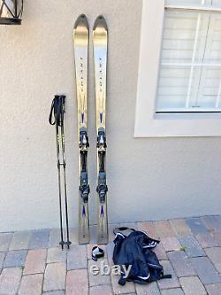 Volant Ti Power Titanium Marker M32 Bindings Leki Carbon Voodoo Poles Snow Skis