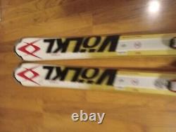 Volki RTM 7.4 163cm All Mountain Snow Skis Adjustable Marker Bindings