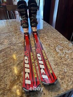 Volki Racetiger 163 cm Skis, Bindings & Size 25.5 Nordica Boots Package Deal