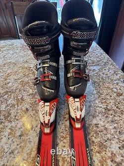 Volki Racetiger 163 cm Skis, Bindings & Size 25.5 Nordica Boots Package Deal