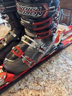 Volki Racetiger 163 cm Skis, Bindings & Size 25.5 Nordica Boots Package Deal