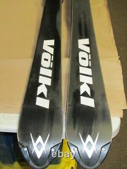 Volkl 168 supersport racing all mountain skis w titanium 1200 marker bindings