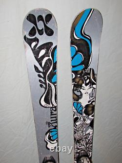 Volkl AURA women's all mountain POWder skis 156cm with Marker 11.0 ski bindings